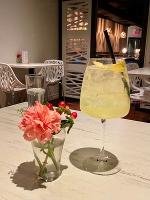 Limoncello spritz at Astoria Bistro Botanique in Gatineau