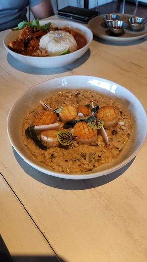 Scallop Risotto at Astoria Bistro Botanique in Gatineau