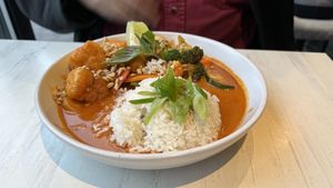 Curry  at Astoria Bistro Botanique in Gatineau