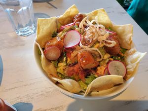Salade Taco at Astoria Bistro Botanique in Gatineau