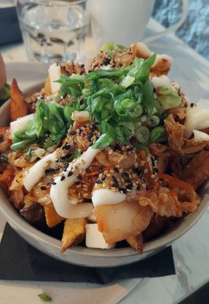 Kimchi Fries at Astoria Bistro Botanique in Gatineau