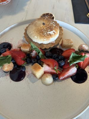 Lemon meringue -so good!  at Astoria Bistro Botanique in Gatineau