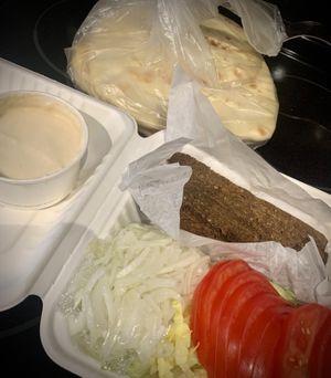 Donair has arrived!!!! at Nourish 2 Flourish in Edmonton