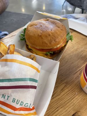 Doble plnt burger  at PLNT Burger in Mclean