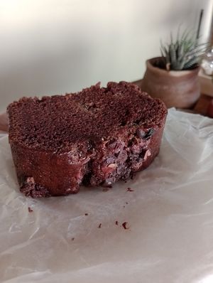 Choc cake at Chillicon Valley in Puerto Escondido