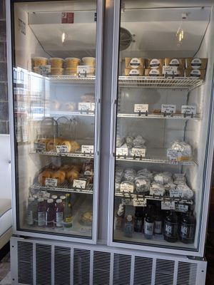 Carry out case. Can be heated in store . at Sinfull Bakery in Houston