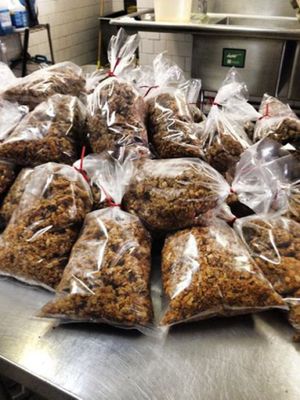 Granola galore! at Sinfull Bakery in Houston