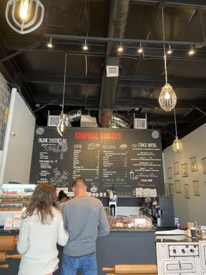   at Sinfull Bakery in Houston