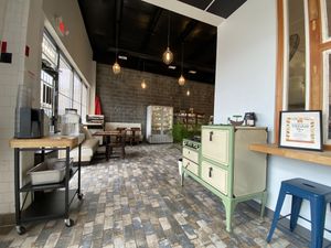 Seating available   at Sinfull Bakery in Houston