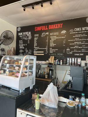   at Sinfull Bakery in Houston