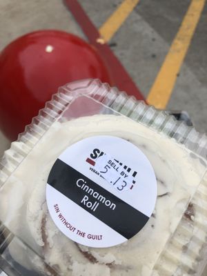 Cinnamon roll from HEB! at Sinfull Bakery in Houston