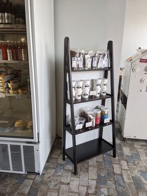 Take out display at Sinfull Bakery in Houston