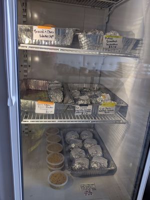 Grab & go cooler case at Sinfull Bakery in Houston