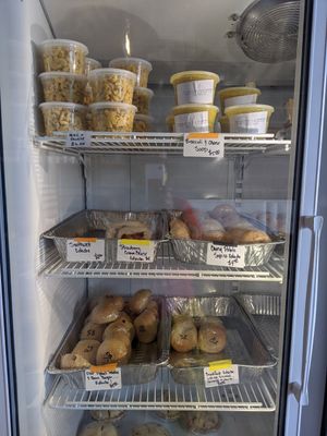 Grab & go cooler case at Sinfull Bakery in Houston