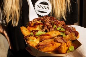 chilli chese fries at Hank Vegan Burger - Oberkampf in Paris