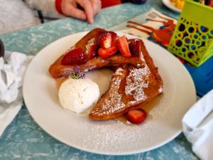 French toast at Sarah's Sisters in Semaphore