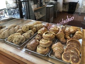 Fresh pastry  at Le Petit Monstre in Brooklyn