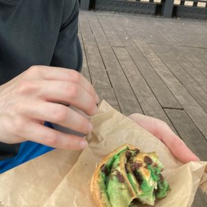 Spot the escargot   at Le Petit Monstre in Brooklyn