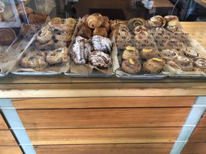 More pastries but no labels?   at Le Petit Monstre in Brooklyn