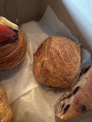 Guava cheese croissantt  at Le Petit Monstre in Brooklyn