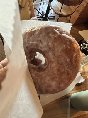 Glazed donut  at Le Petit Monstre in Brooklyn
