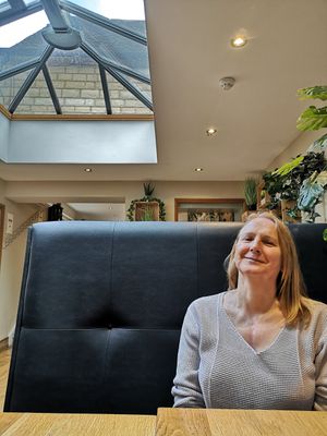 Lovely seating and decor. at Number 32 in Broadway