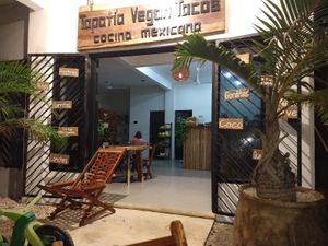 Bienvenidos  at Tapatia Vegan Tacos in Tulum