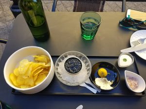 Vegan caviar, what! at 4296 in Canmore