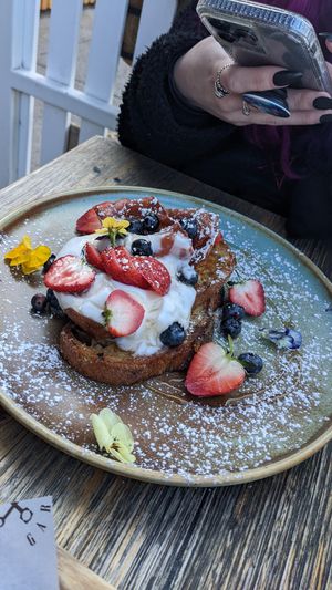 French toast at The Old Garage in Camberwell