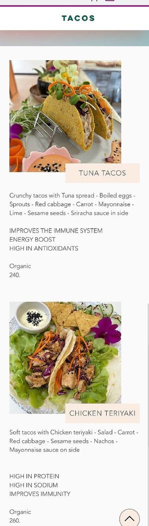 Not a vegetarian/ vegan restaurant any more. at Beach Coconuts Bowls - Bophut Koh Samui in Koh Samui