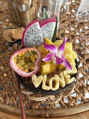 Smoothie bowl  at Beach Coconuts Bowls - Bophut Koh Samui in Koh Samui