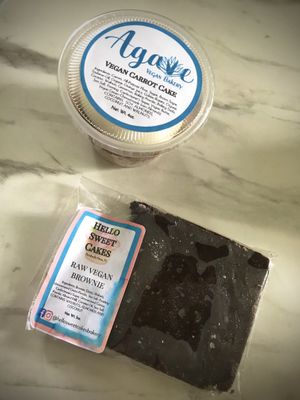 Vegan desserts at Goji Juicery and Kitchen in Fort Lauderdale