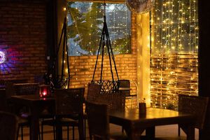 Restaurant at Espaço Kumaras in Garopaba