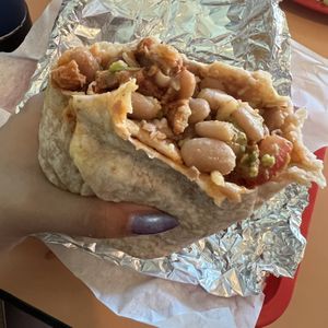 ryan’s burrito  at Super Cuca's in Isla Vista
