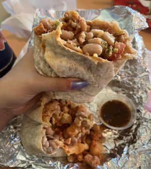 ryan’s burrito  at Super Cuca's in Isla Vista