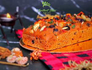 #veganchristmasplumcake at Sentient Steps in Navi Mumbai