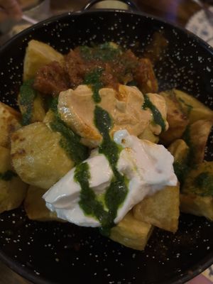 Bravas   at La Greta in Valencia