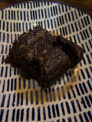 Brownie   at La Greta in Valencia