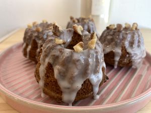 Carrot cakes at ByTOFU in Seoul
