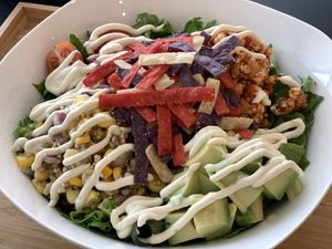 La fiesta salad at ByTOFU in Seoul