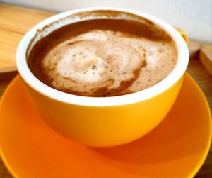 latte at ByTOFU in Seoul