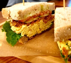 eggless = tofu scramble 😋 at ByTOFU in Seoul