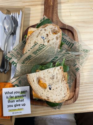 VLT sandwich   at ByTOFU in Seoul