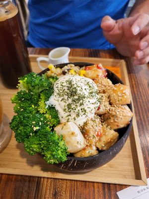 Sunrise bowl at ByTOFU in Seoul