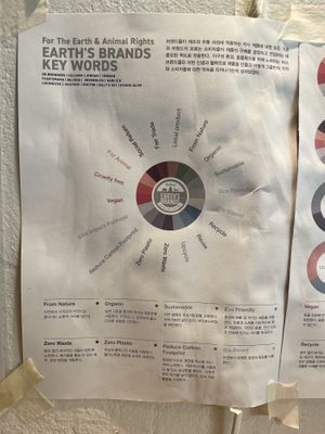 For the earth & animal rights!   at ByTOFU in Seoul