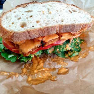 The VLT sandwich at ByTOFU in Seoul