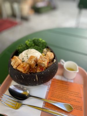 Sunrise bowl  at ByTOFU in Seoul