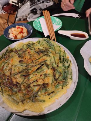 Food at the special event, a vegan pojangmacha at ByTOFU in Seoul