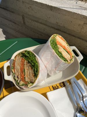 Bytofu wrap  at ByTOFU in Seoul