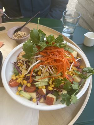 Thai salad  at ByTOFU in Seoul
